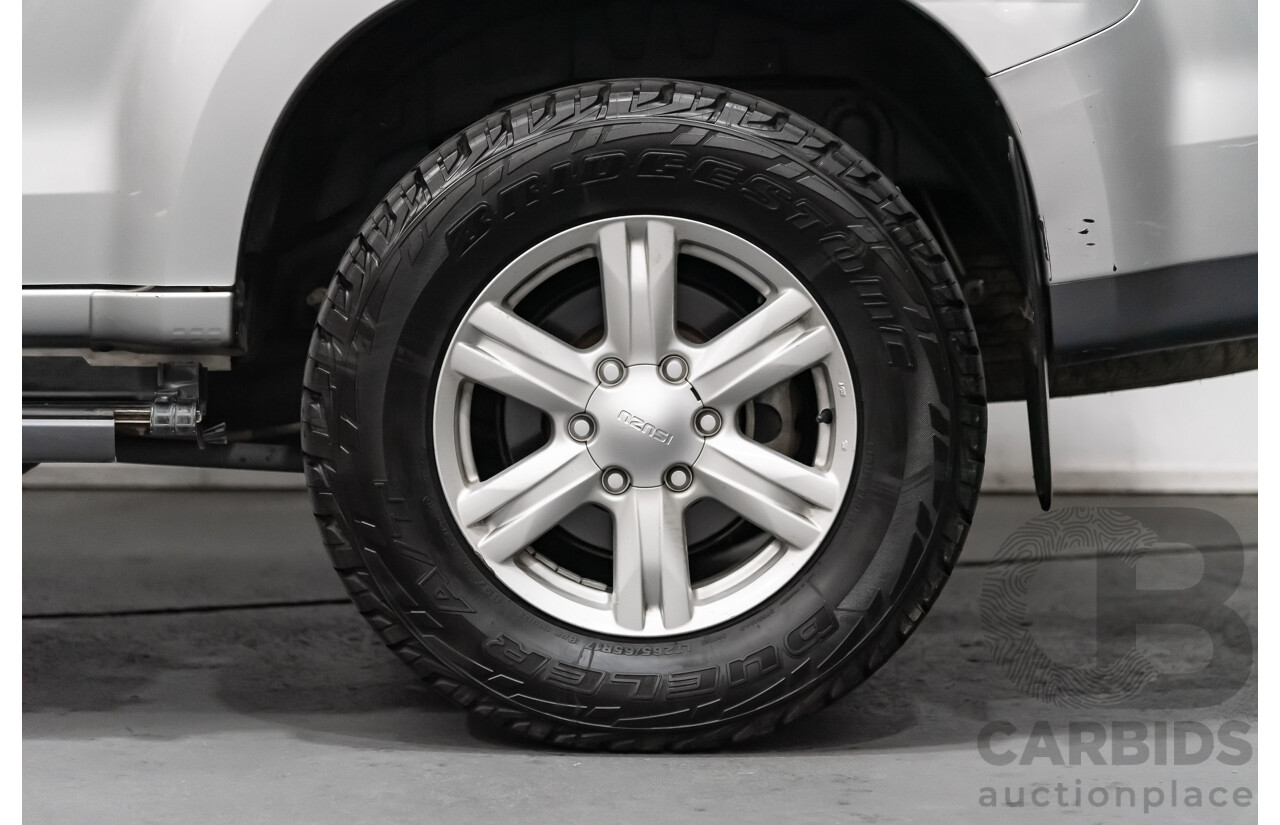 3/2016 Isuzu Mu-X LS-T (4x4) UC 4d Wagon Silver 3.0L Turbo Diesel