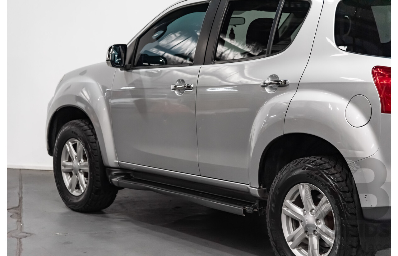 3/2016 Isuzu Mu-X LS-T (4x4) UC 4d Wagon Silver 3.0L Turbo Diesel