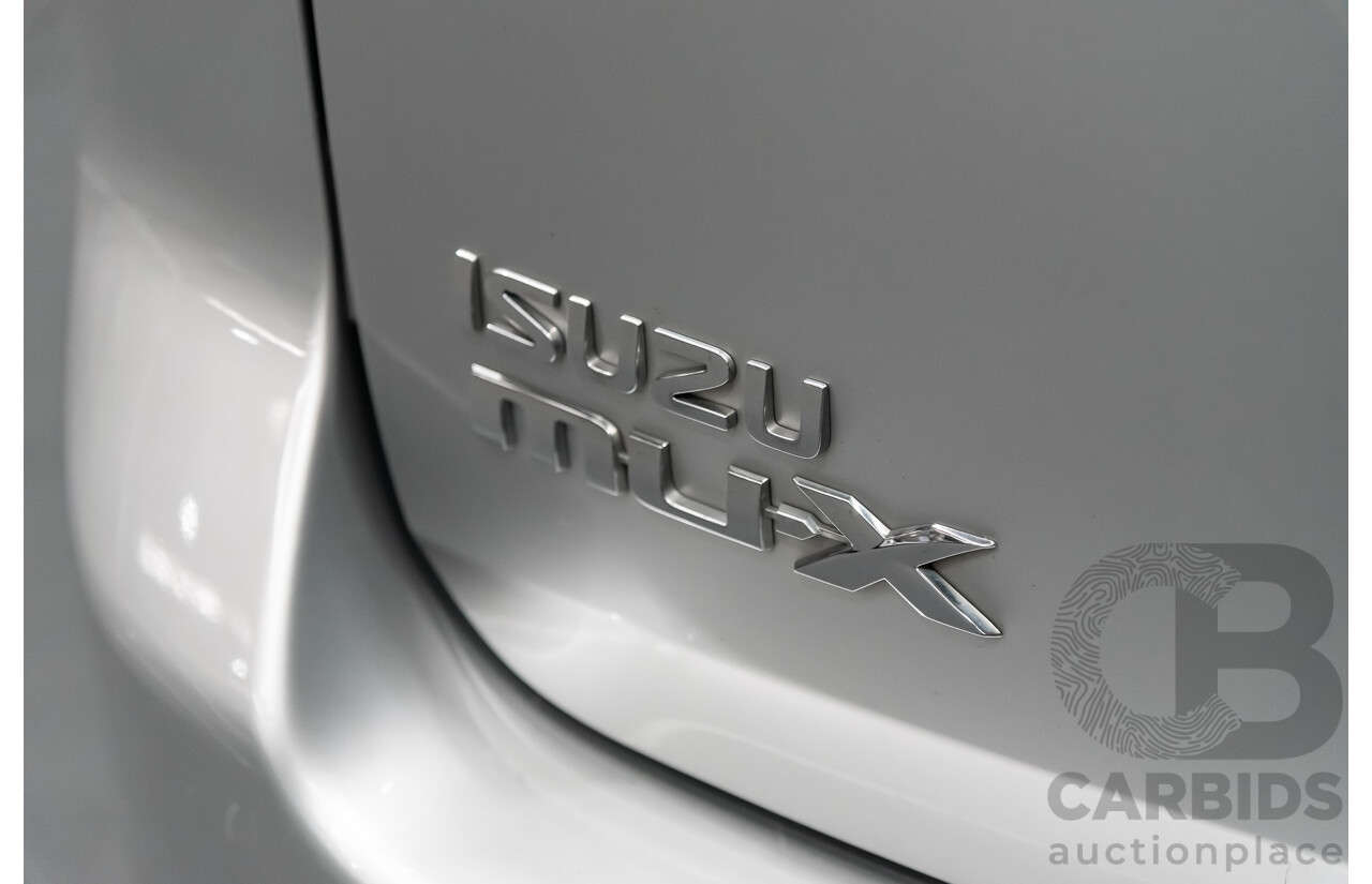 3/2016 Isuzu Mu-X LS-T (4x4) UC 4d Wagon Silver 3.0L Turbo Diesel