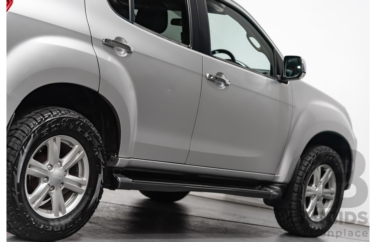 3/2016 Isuzu Mu-X LS-T (4x4) UC 4d Wagon Silver 3.0L Turbo Diesel