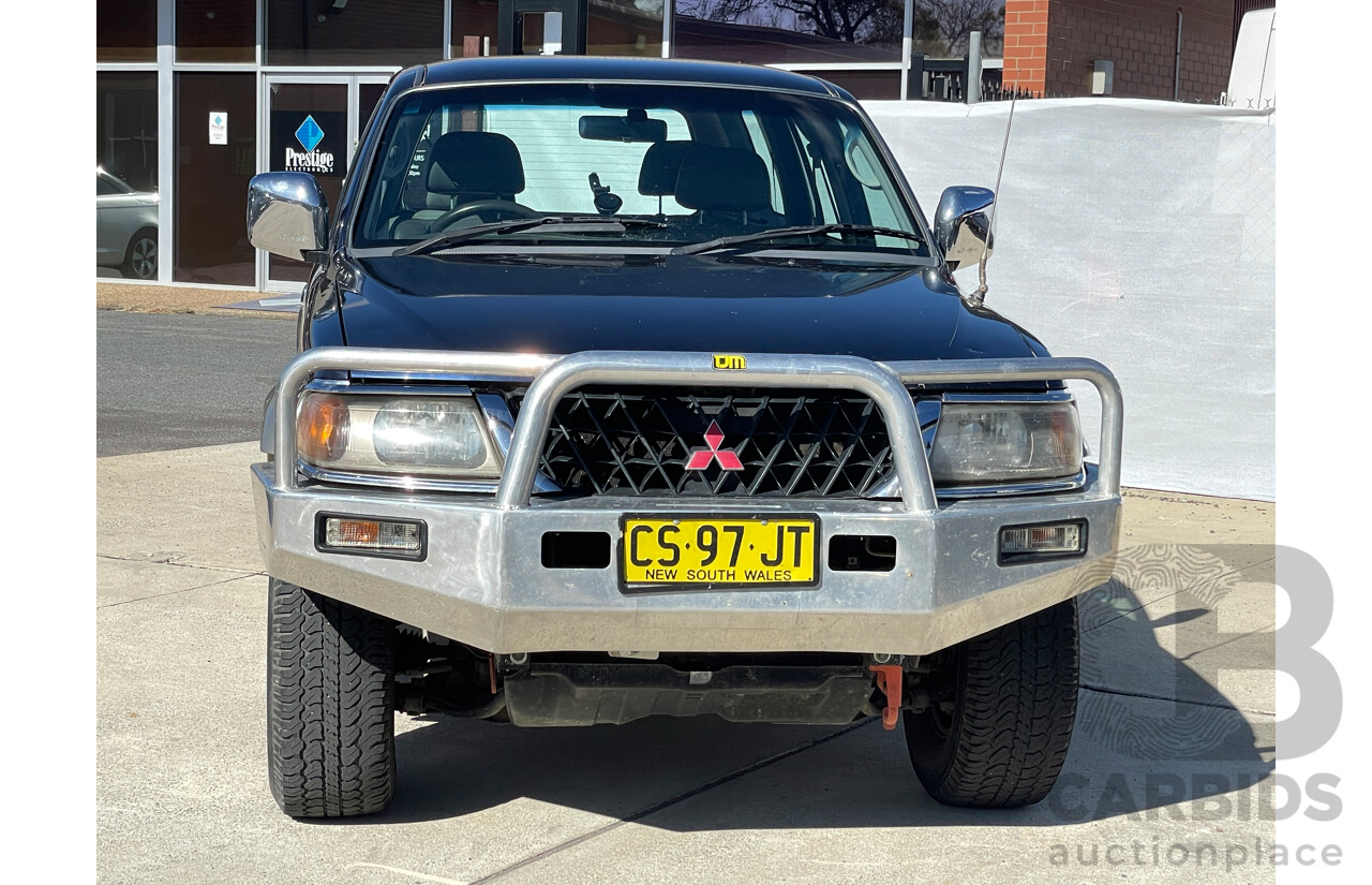 8/2001 Mitsubishi Challenger LS (4x4) PA-MY01 4d Wagon Black 3.0L