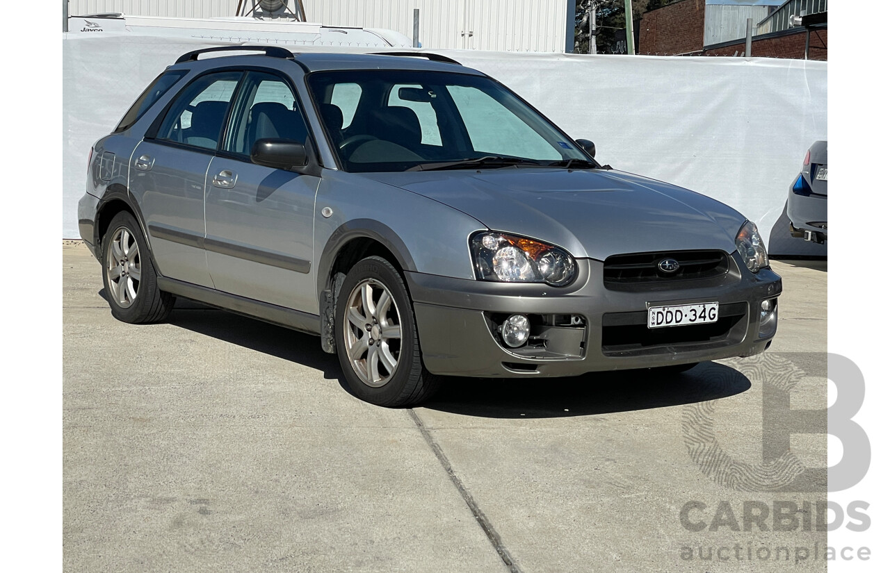 8/2004 Subaru Impreza RV (awd) MY04 5d Hatchback Silver 2.0L
