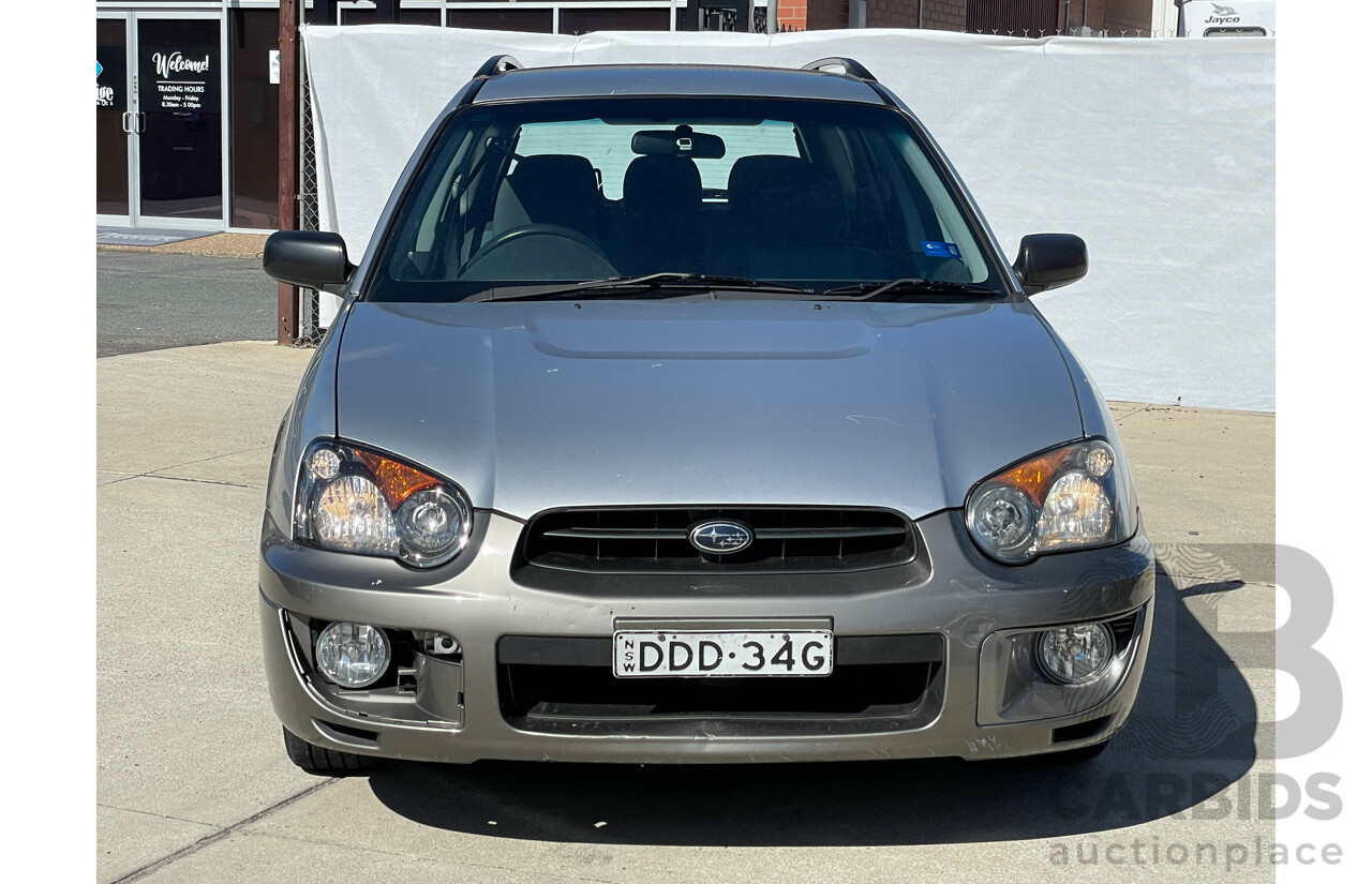 8/2004 Subaru Impreza RV (awd) MY04 5d Hatchback Silver 2.0L