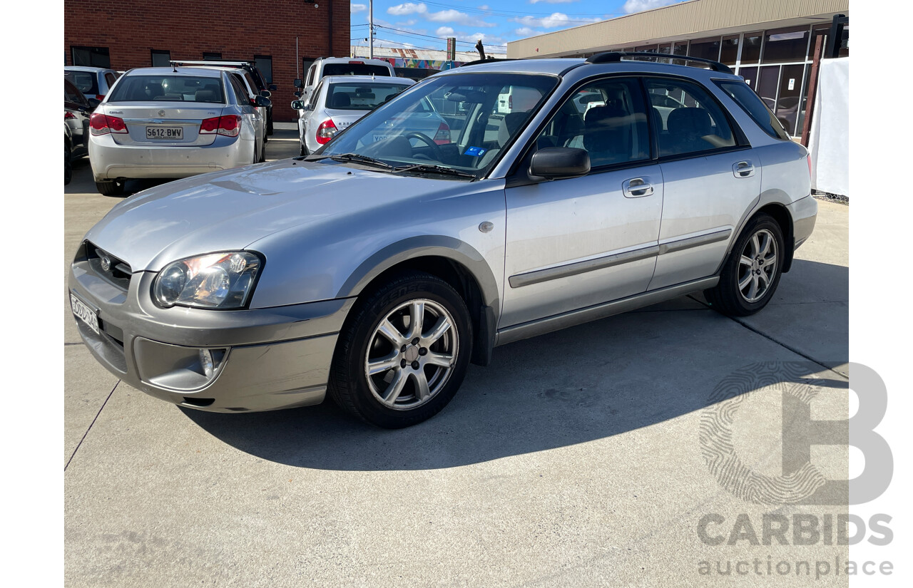 8/2004 Subaru Impreza RV (awd) MY04 5d Hatchback Silver 2.0L