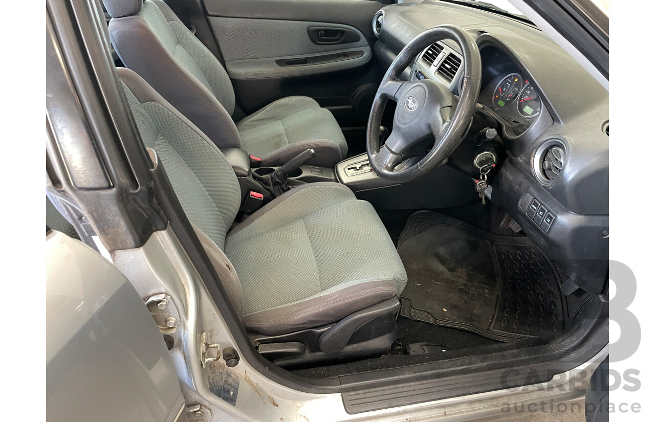 8/2004 Subaru Impreza RV (awd) MY04 5d Hatchback Silver 2.0L