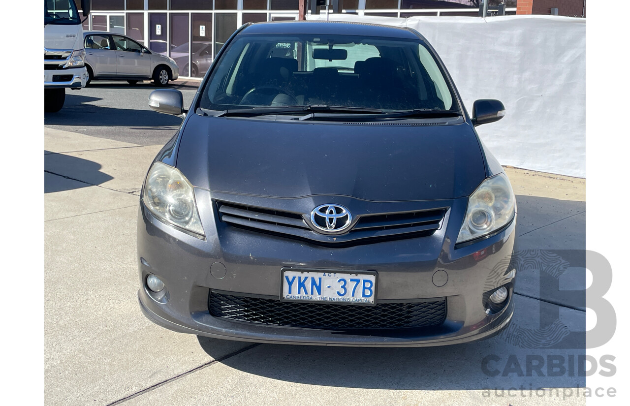 8/2010 Toyota Corolla Levin SX ZRE152R MY10 5d Hatchback Grey 1.8L