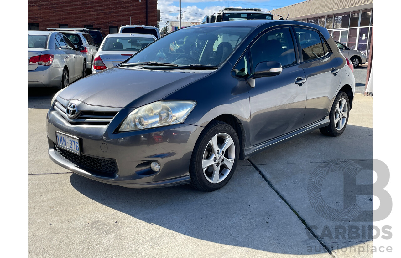 8/2010 Toyota Corolla Levin SX ZRE152R MY10 5d Hatchback Grey 1.8L