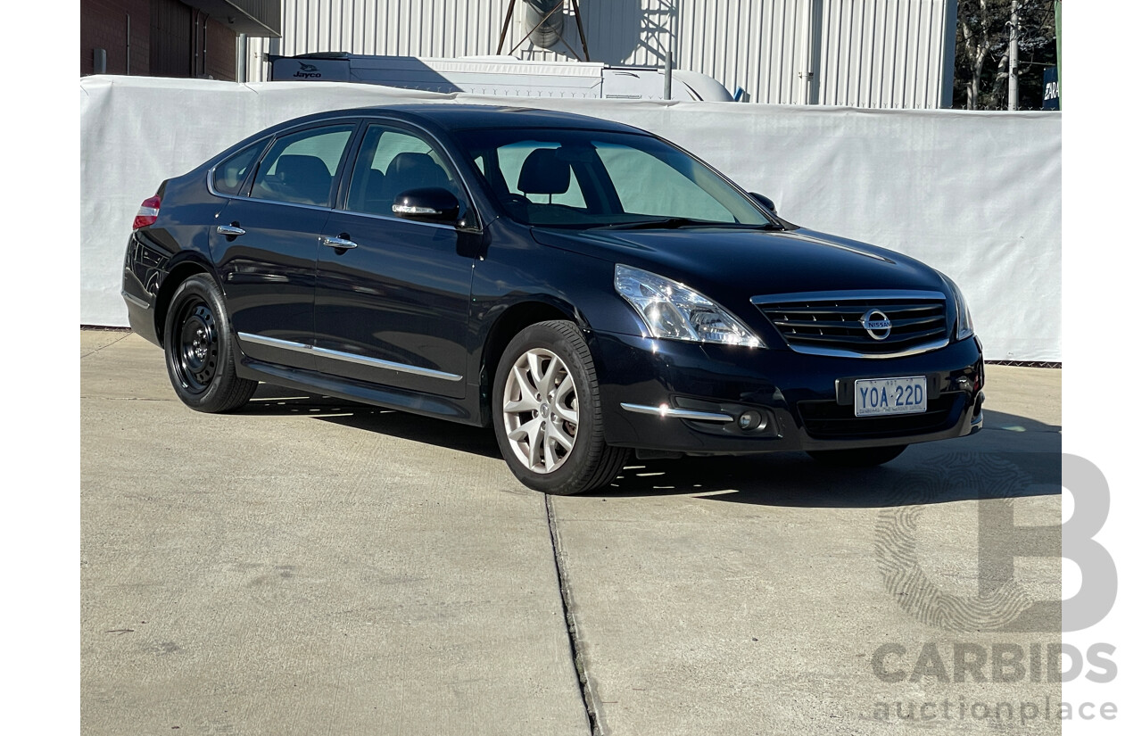 9/2011 Nissan Maxima 250 ST-L J32 MY11 SERIES 3 4d Sedan Black 2.5L