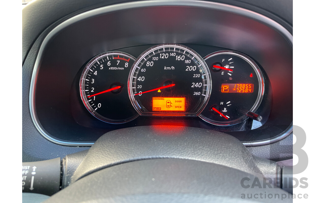 9/2011 Nissan Maxima 250 ST-L J32 MY11 SERIES 3 4d Sedan Black 2.5L