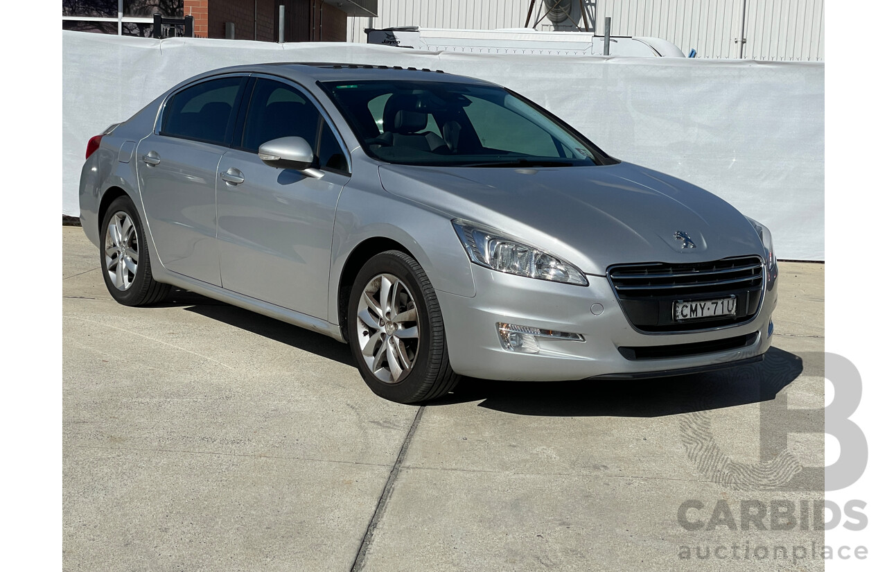1/2013 Peugeot 508 Active 1.6T MY13 4d Sedan Silver 1.6L