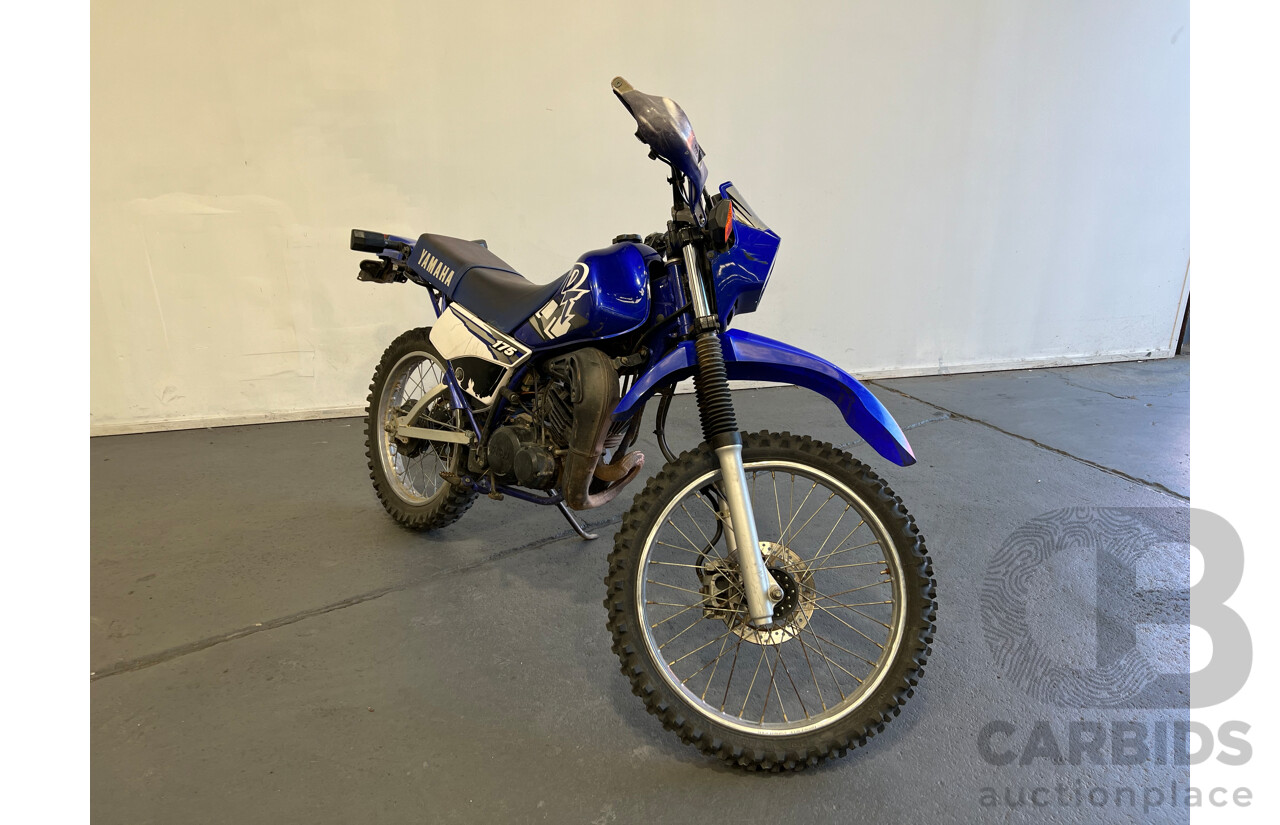8/2001 Yamaha DT 175cc 2 Stroke Motorcycle