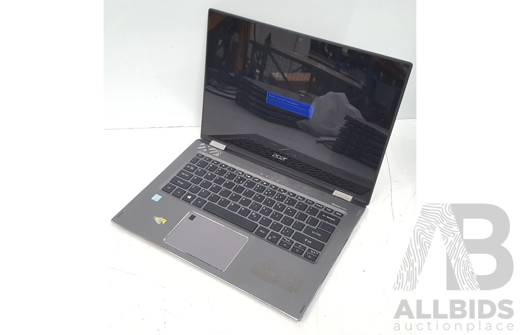 Acer (SP513-52N-58E1) Spin 5 Intel Core i5 (8250U) 1.60GHz-3.40GHz 4-Core CPU 13-Inch Convertible Touchscreen Laptop