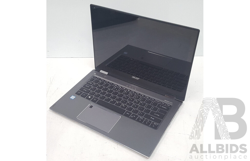 Acer (SP513-52N-58E1) Spin 5 Intel Core i5 (8250U) 1.60GHz-3.40GHz 4-Core CPU 13-Inch Convertible Touchscreen Laptop