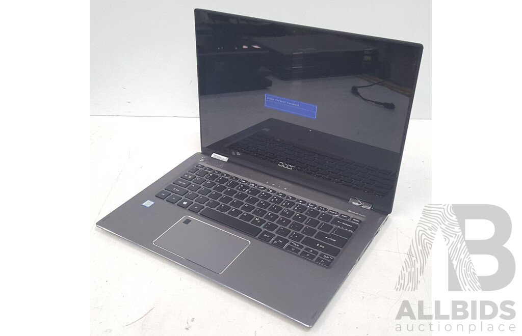 Acer (SP513-52N-58E1) Spin 5 Intel Core i5 (8250U) 1.60GHz-3.40GHz 4-Core CPU 13-Inch Convertible Touchscreen Laptop