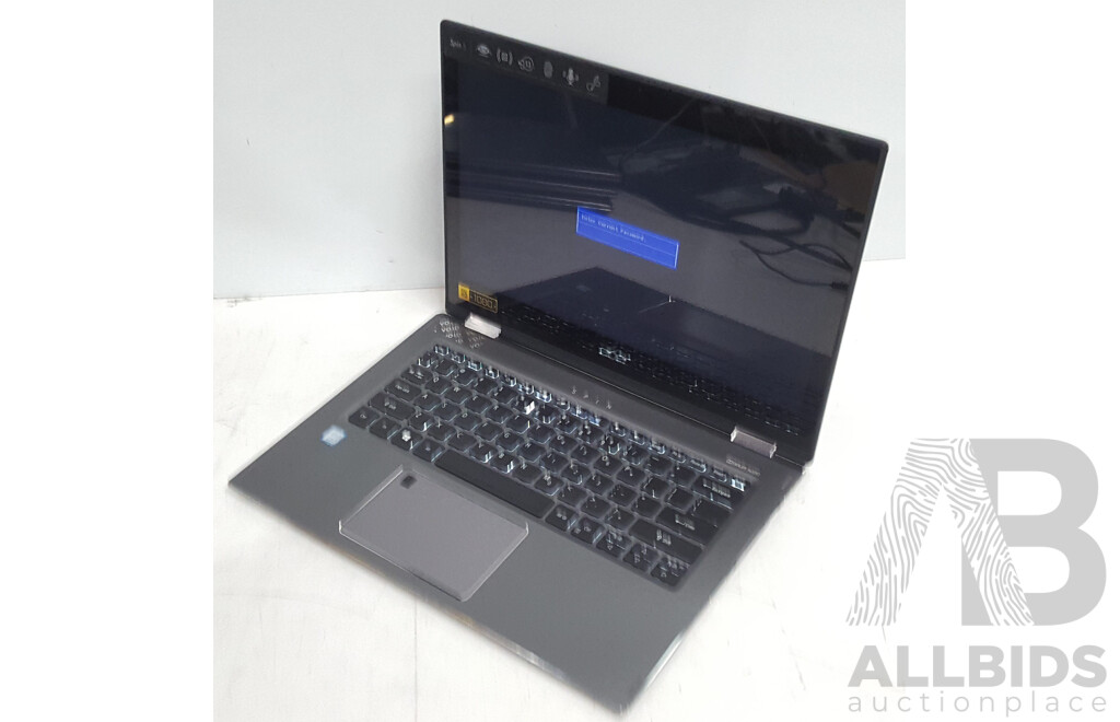Acer (SP513-52N-58E1) Spin 5 Intel Core i5 (8250U) 1.60GHz-3.40GHz 4-Core CPU 13-Inch Convertible Touchscreen Laptop w/ Power Supply