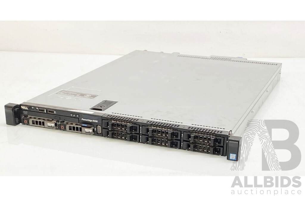Dell (E34S) PowerEdge R330 Intel Xeon (E3-1220 V5) 3GHz-3.5GHz  CPU 1RU Server W/ 16GB DDR4