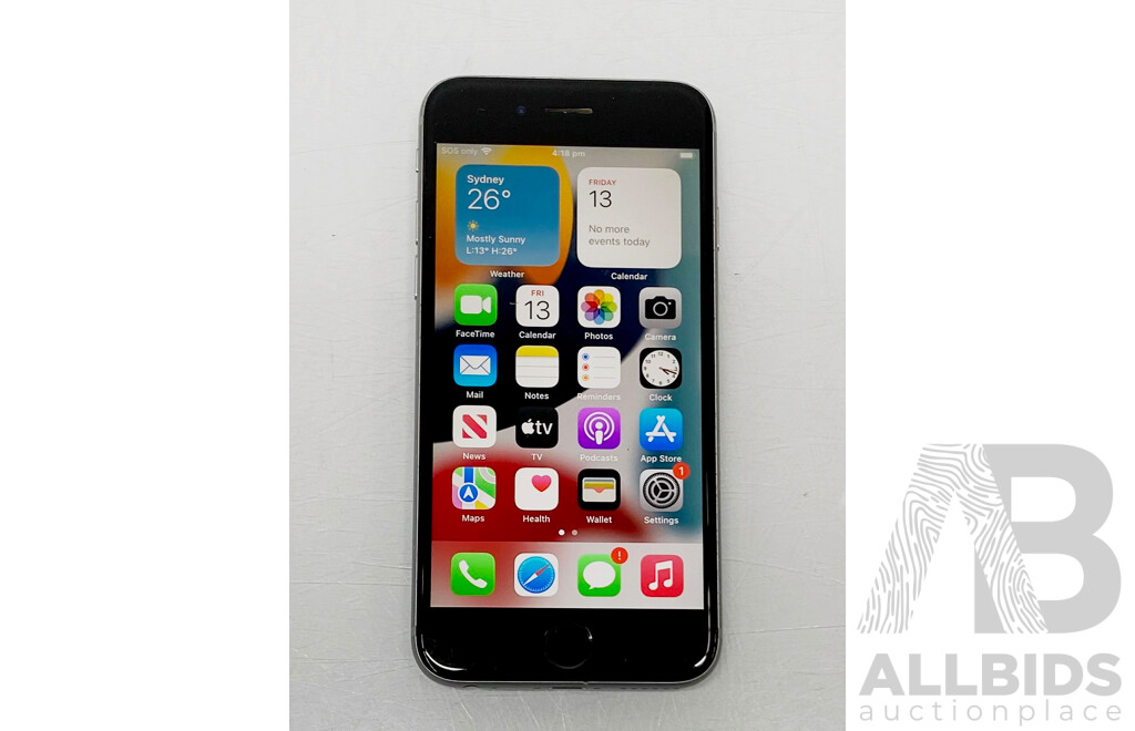 Apple (A1688) 4.7-Inch LTE 64GB IPhone 6s (Space Gray)