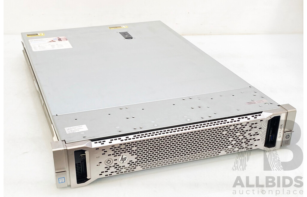 HP ProLiant DL380 Gen9 Dual Intel Xeon (E5-2690 V3) 2.6GHz-3.5GHz 12-Core CPU 2RU Server W/ 96GB DDR4