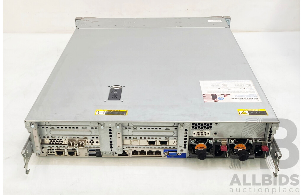 HP ProLiant DL380 Gen9 Dual Intel Xeon (E5-2690 V3) 2.6GHz-3.5GHz 12-Core CPU 2RU Server W/ 96GB DDR4