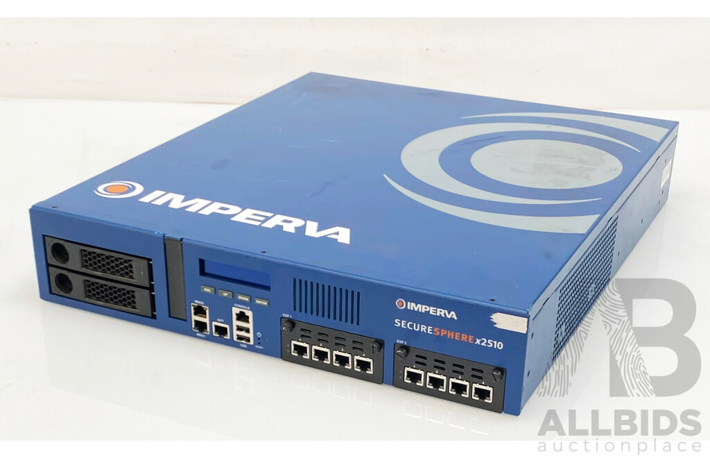 Imperva Securesphere x2510 2RU Hardware Appliance