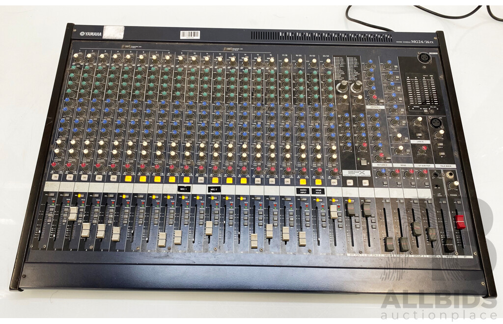 Yamaha (MG24/14FX) 24 Channels Mixer