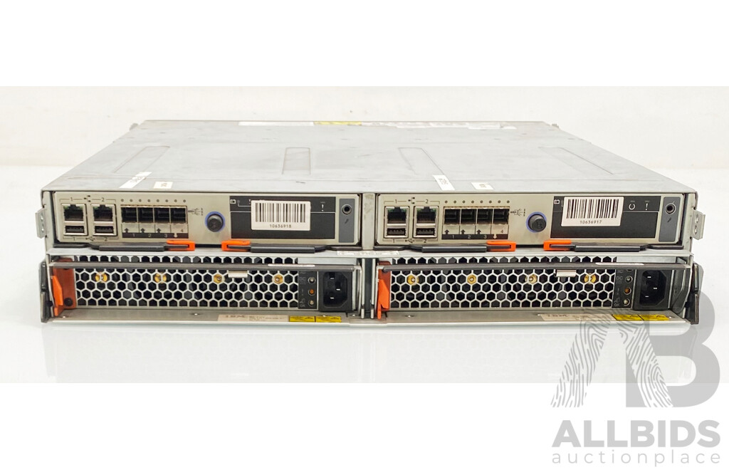 IBM (00Y2613) Storwize V3700 SFF 2RU Dual Control Enclosure W/ 14.4TB Storage