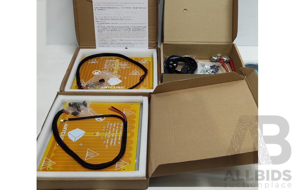 ANYCUBIC 4MAX Pro FDM 3D Printer W/ Spare Heat Plates