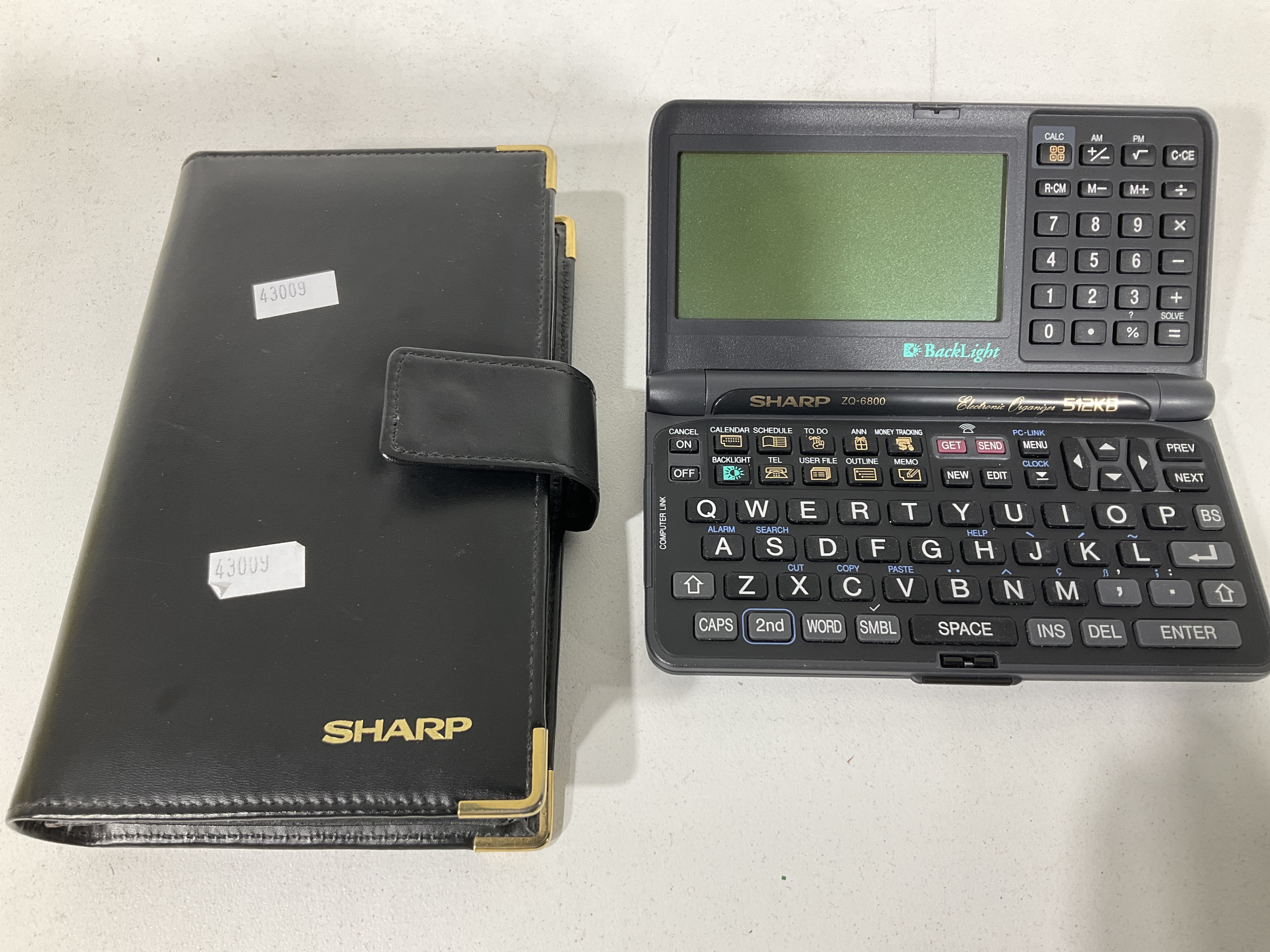 Sharp ZQ-6800 Electronic Organiser Lot 1473363 ALLBIDS