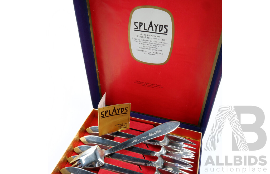 Vintage Boxed Set of Twelve Splayds - Lot 1488138 | ALLBIDS