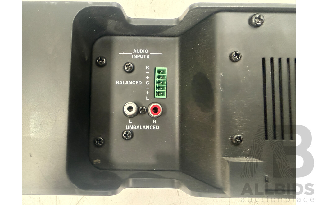 2x Crestron Saros SB200 Sound Bar