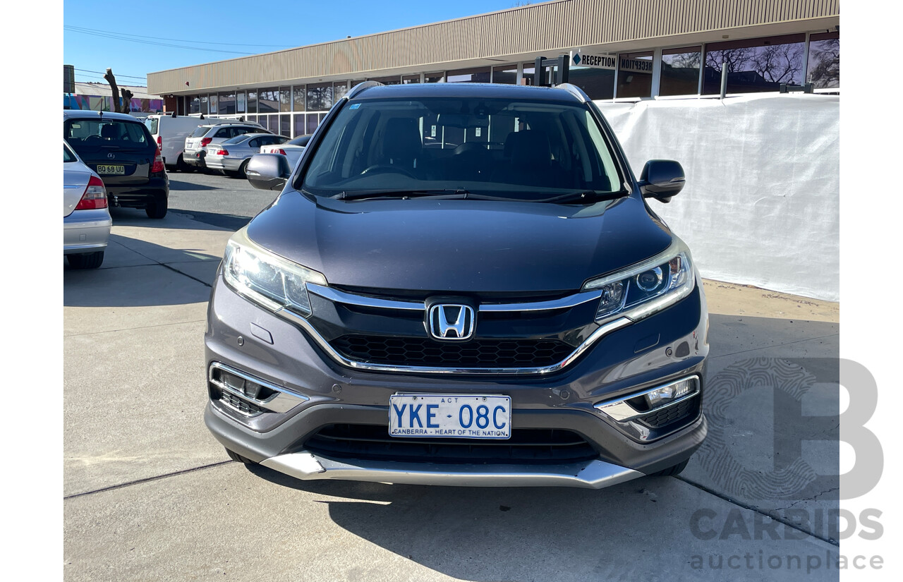 1/2015 Honda CRV Vti-L (4x4) 30 MY14 4d Wagon Grey 2.4L