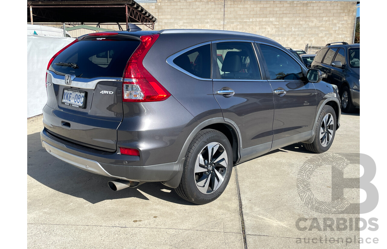 1/2015 Honda CRV Vti-L (4x4) 30 MY14 4d Wagon Grey 2.4L