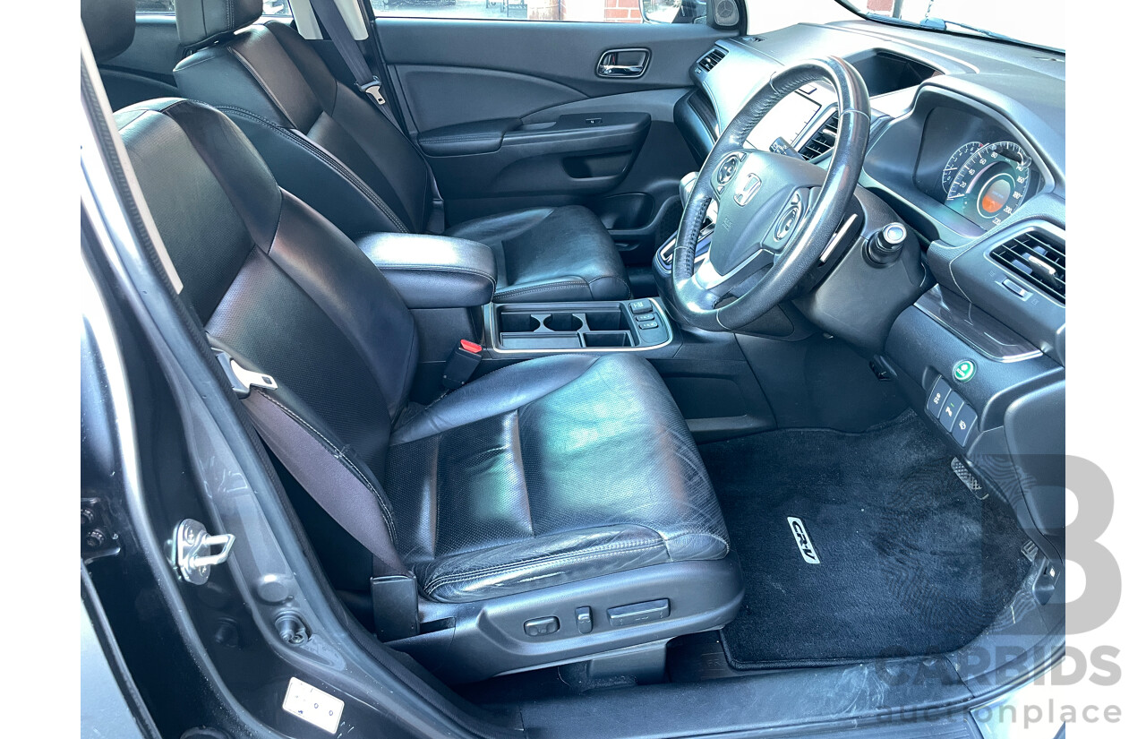 1/2015 Honda CRV Vti-L (4x4) 30 MY14 4d Wagon Grey 2.4L