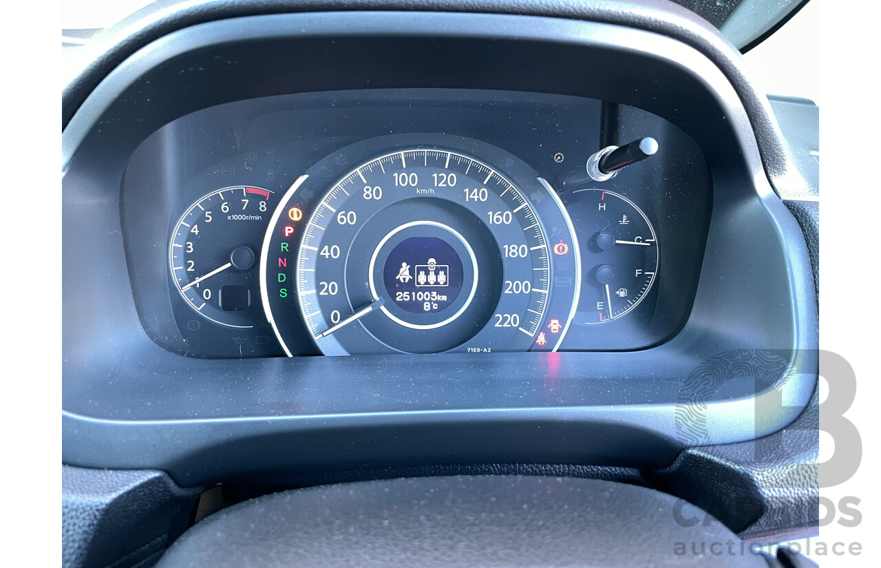 1/2015 Honda CRV Vti-L (4x4) 30 MY14 4d Wagon Grey 2.4L