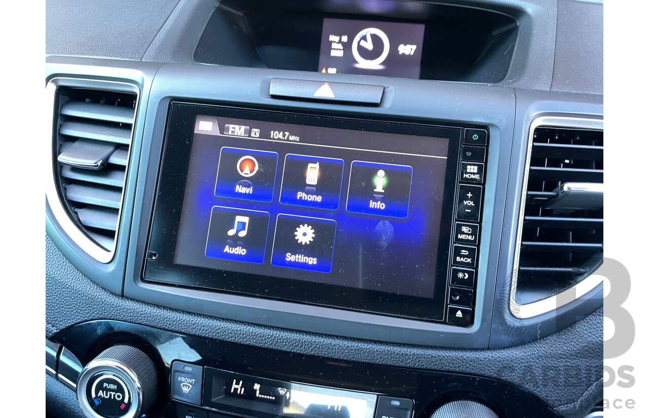 1/2015 Honda CRV Vti-L (4x4) 30 MY14 4d Wagon Grey 2.4L