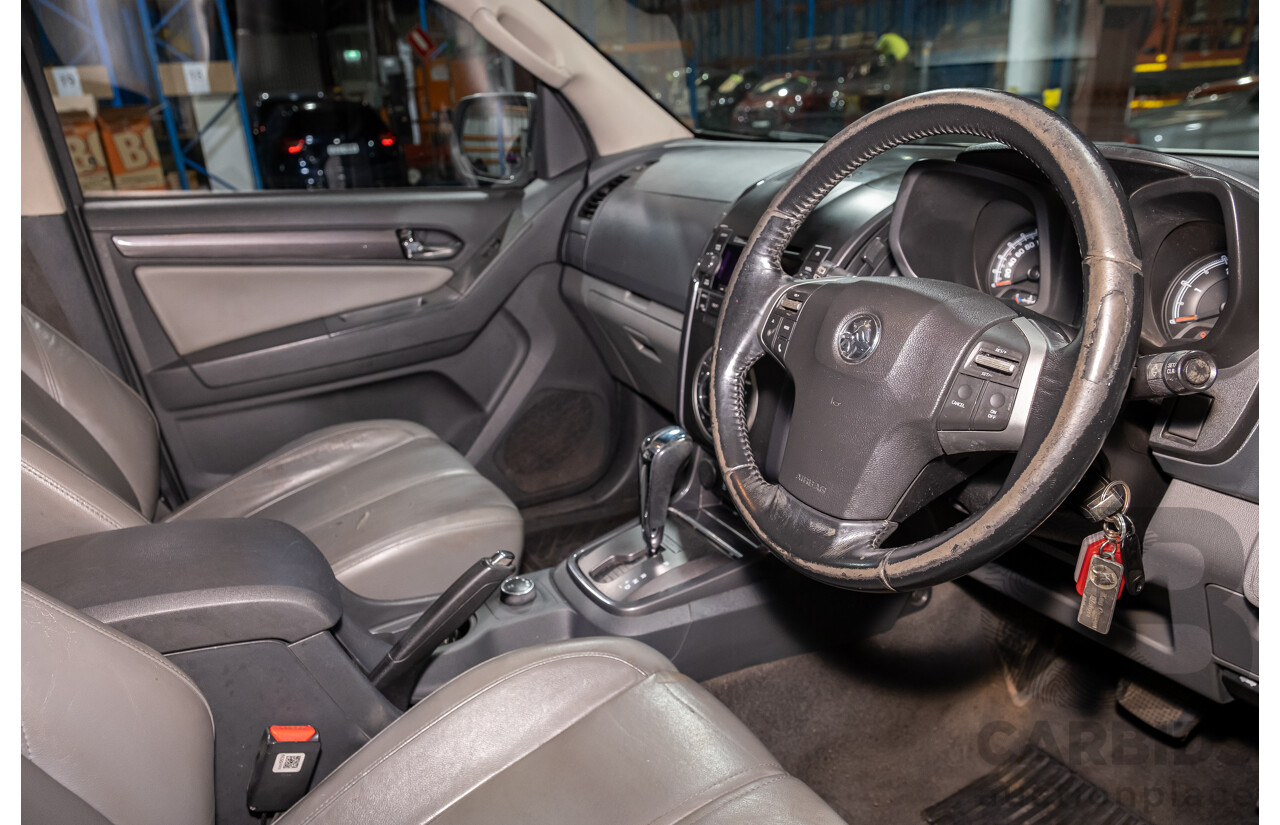 8/2013 Holden Colorado 7 LTZ (4x4) RG 4d Wagon White Turbo Diesel 2.8L - 7 Seater