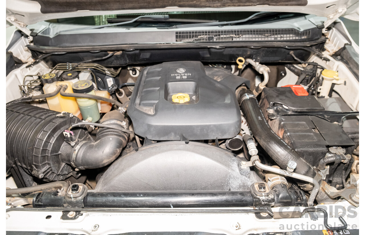8/2013 Holden Colorado 7 LTZ (4x4) RG 4d Wagon White Turbo Diesel 2.8L - 7 Seater