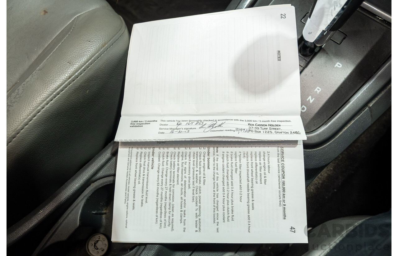 8/2013 Holden Colorado 7 LTZ (4x4) RG 4d Wagon White Turbo Diesel 2.8L - 7 Seater