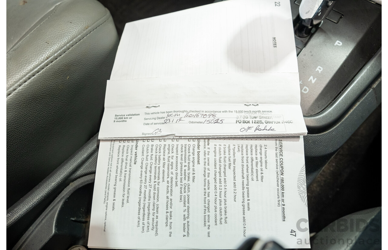 8/2013 Holden Colorado 7 LTZ (4x4) RG 4d Wagon White Turbo Diesel 2.8L - 7 Seater