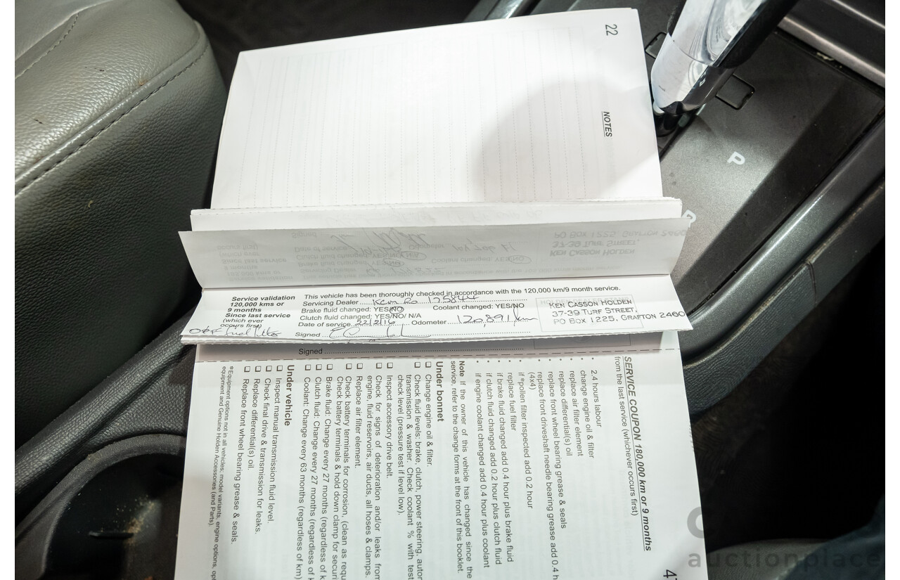 8/2013 Holden Colorado 7 LTZ (4x4) RG 4d Wagon White Turbo Diesel 2.8L - 7 Seater