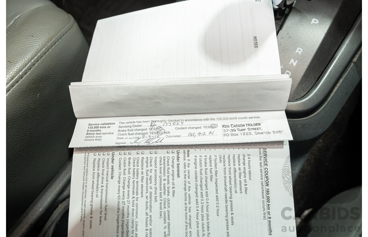 8/2013 Holden Colorado 7 LTZ (4x4) RG 4d Wagon White Turbo Diesel 2.8L - 7 Seater