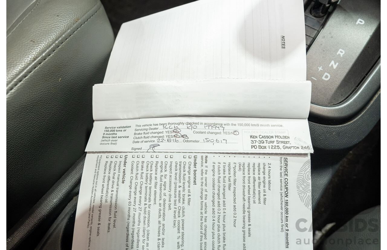 8/2013 Holden Colorado 7 LTZ (4x4) RG 4d Wagon White Turbo Diesel 2.8L - 7 Seater