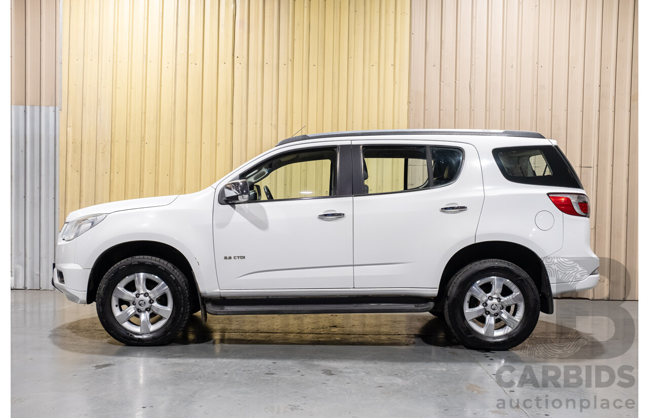 8/2013 Holden Colorado 7 LTZ (4x4) RG 4d Wagon White Turbo Diesel 2.8L - 7 Seater