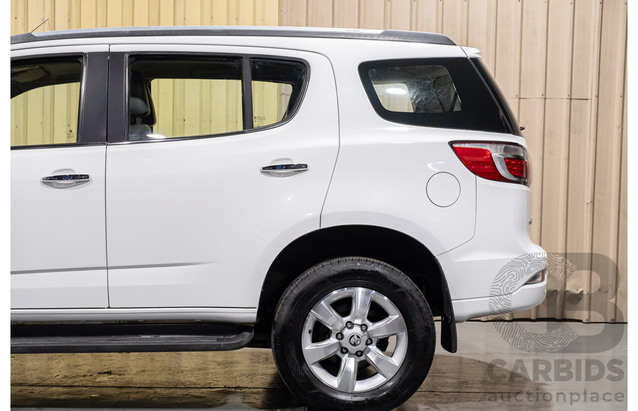 8/2013 Holden Colorado 7 LTZ (4x4) RG 4d Wagon White Turbo Diesel 2.8L - 7 Seater