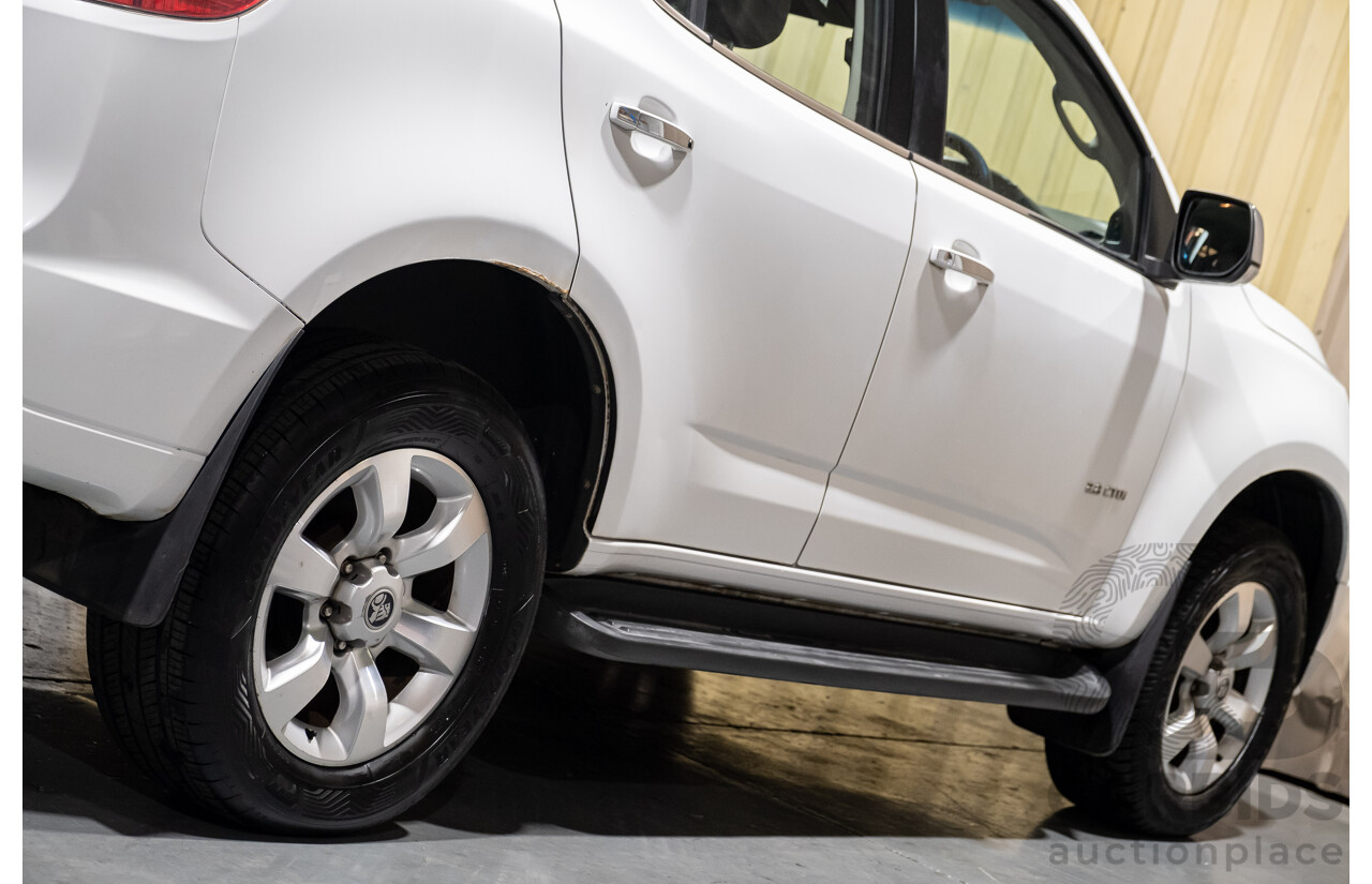 8/2013 Holden Colorado 7 LTZ (4x4) RG 4d Wagon White Turbo Diesel 2.8L - 7 Seater