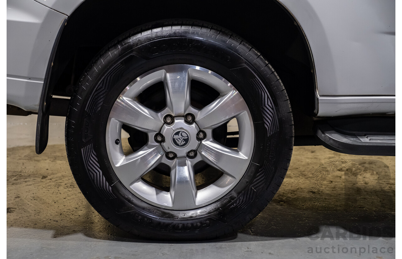 8/2013 Holden Colorado 7 LTZ (4x4) RG 4d Wagon White Turbo Diesel 2.8L - 7 Seater