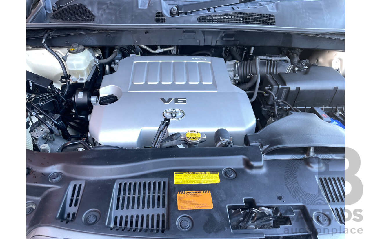 10/2009 Toyota Kluger KX-R (4x4) 7 SEAT GSU45R 4d Wagon Gold 3.5L