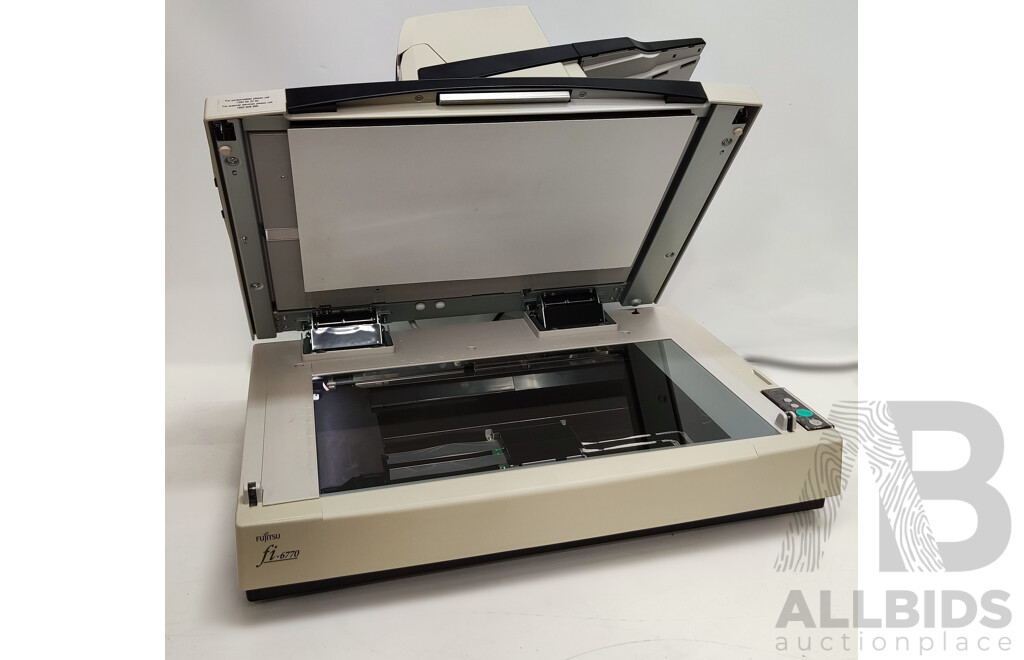 Fujitsu (Fi-6770) Flatbed Scanner
