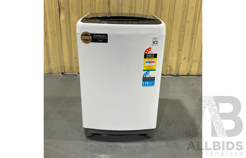 LG 7.5kg Top Load Washing Machine with Smart Inverter Motor - ORP $959