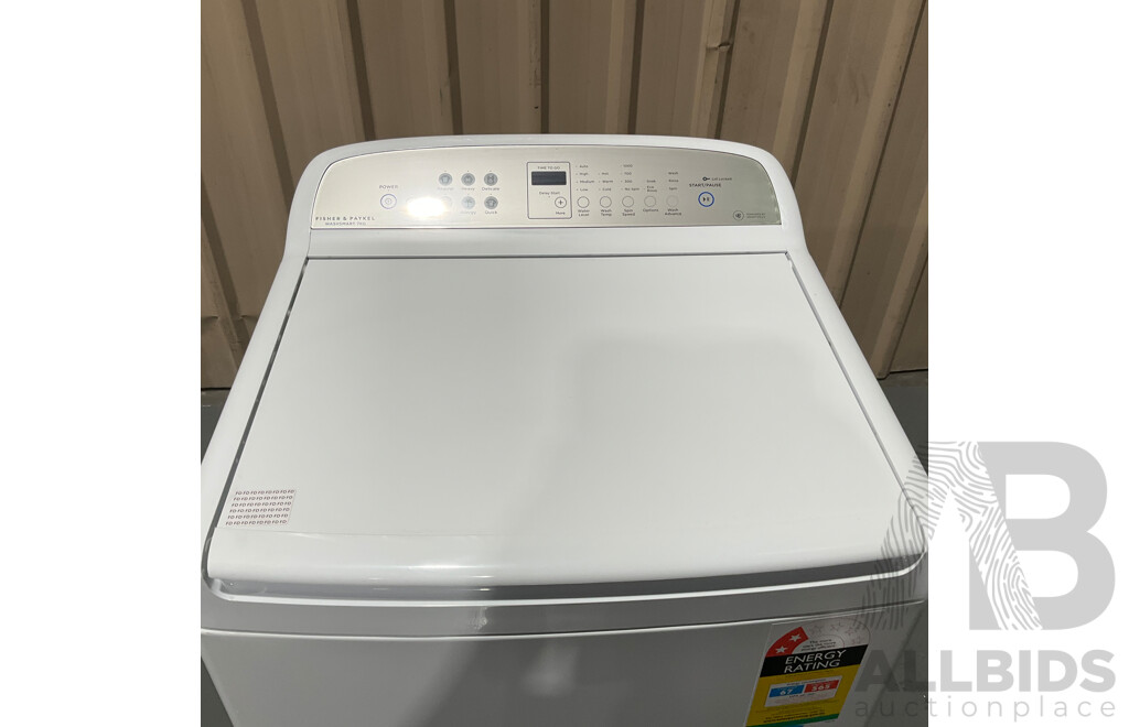 FISHER & PAYKEL 7kg WashSmart Top Load Washing Machine - ORP $1099